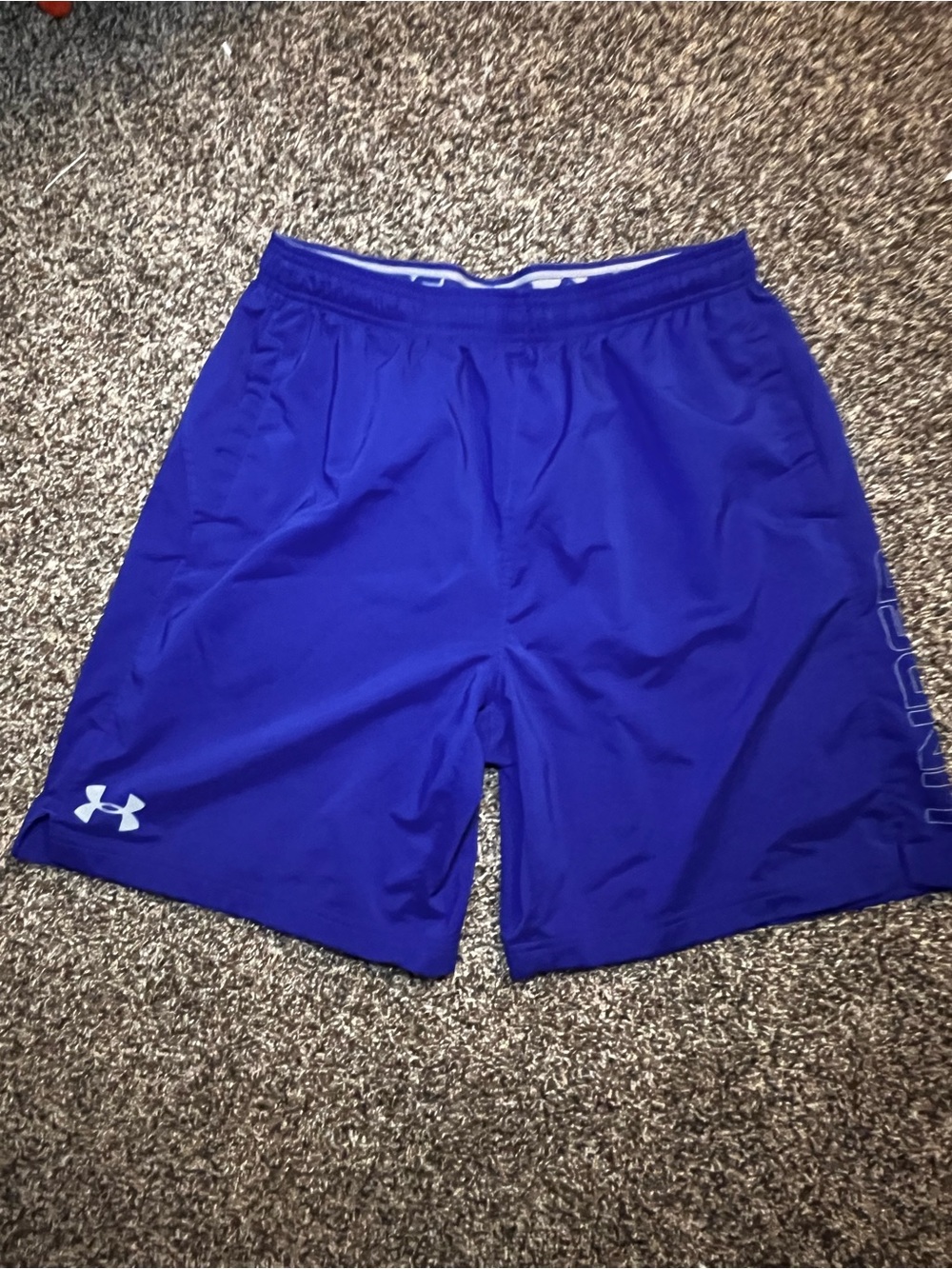 Under Armour Royal Blue Men's Athletic Shorts